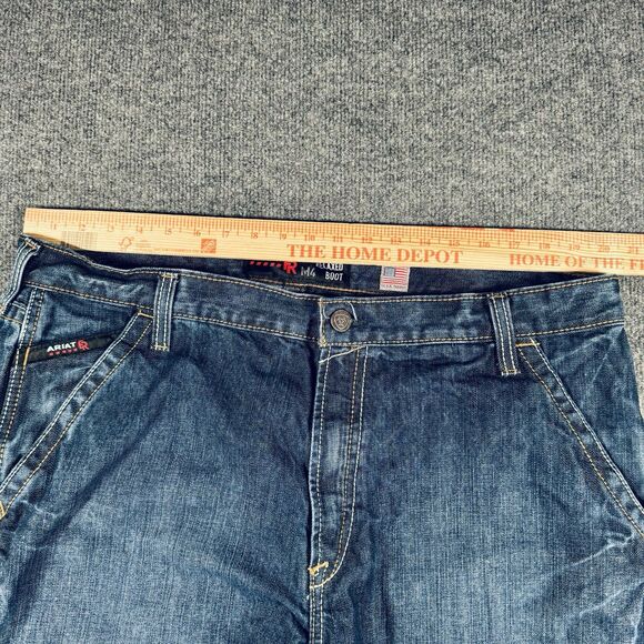 Ariat FR M4 Relaxed Boot Jeans 40x30 Flame Resistant CAT 2 USA Fabric FR Denim - Picture 6 of 9